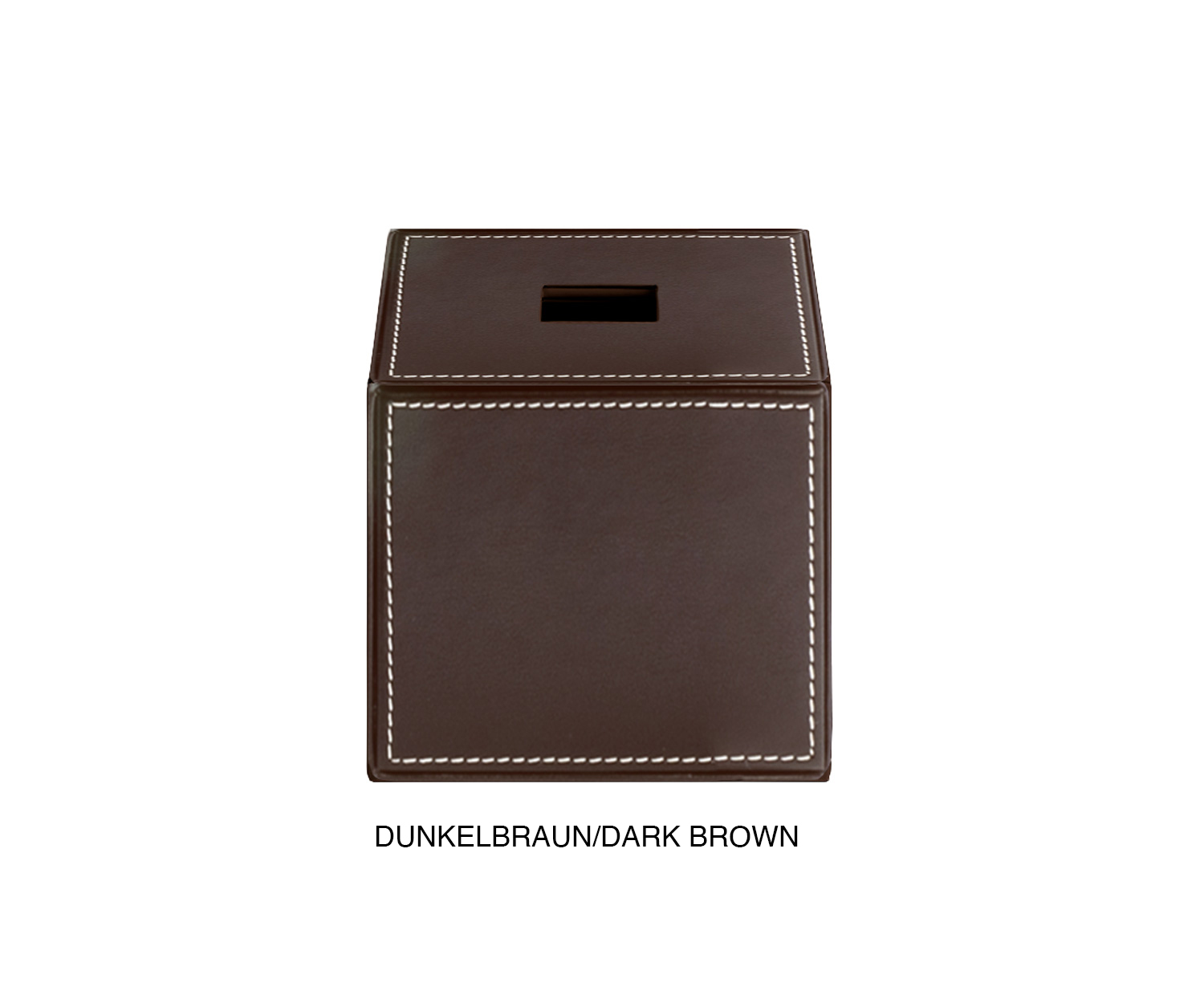 Decor Walther BROWNIE Tissue box dark brown