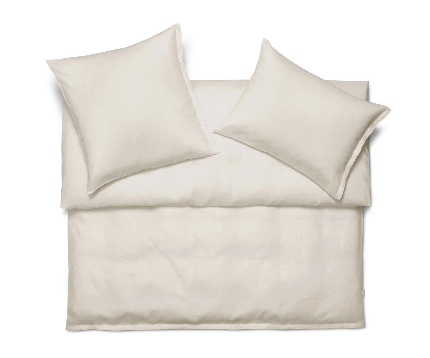 Schlossberg MIRA BEIGE flax bed linen 