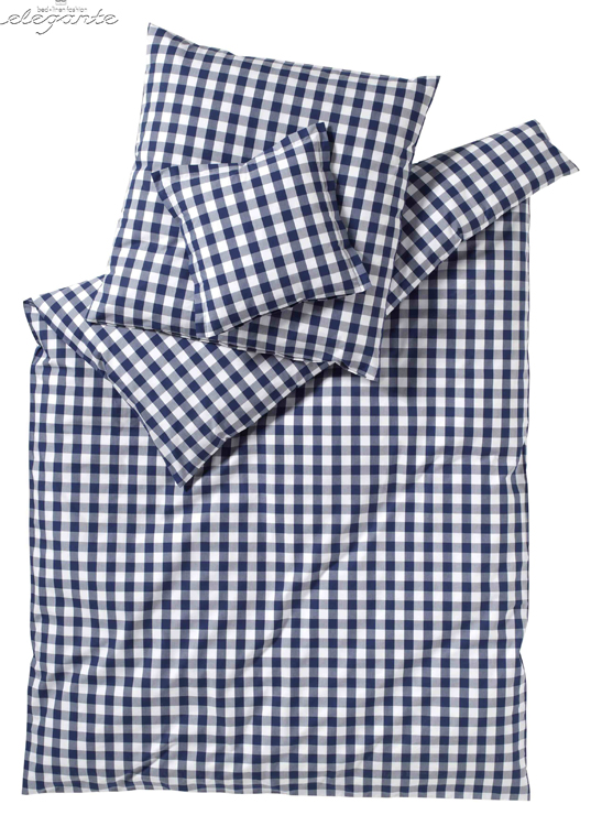 7021-2 Ropa de cama QUADRO de Elegante col. marine