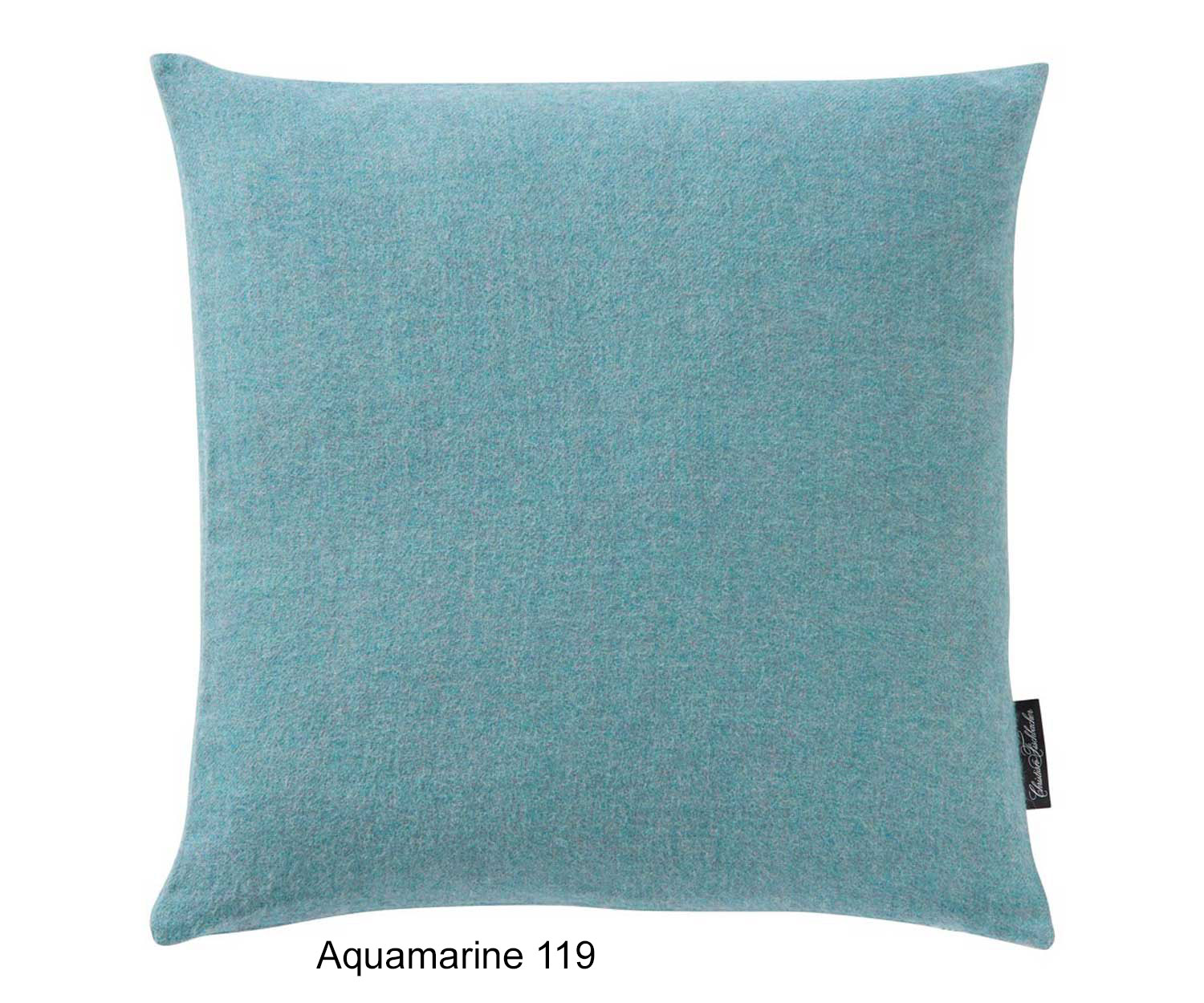 Cojín decorativo PURO de Fischbacher col. 119 aquamarine - Alpaca 