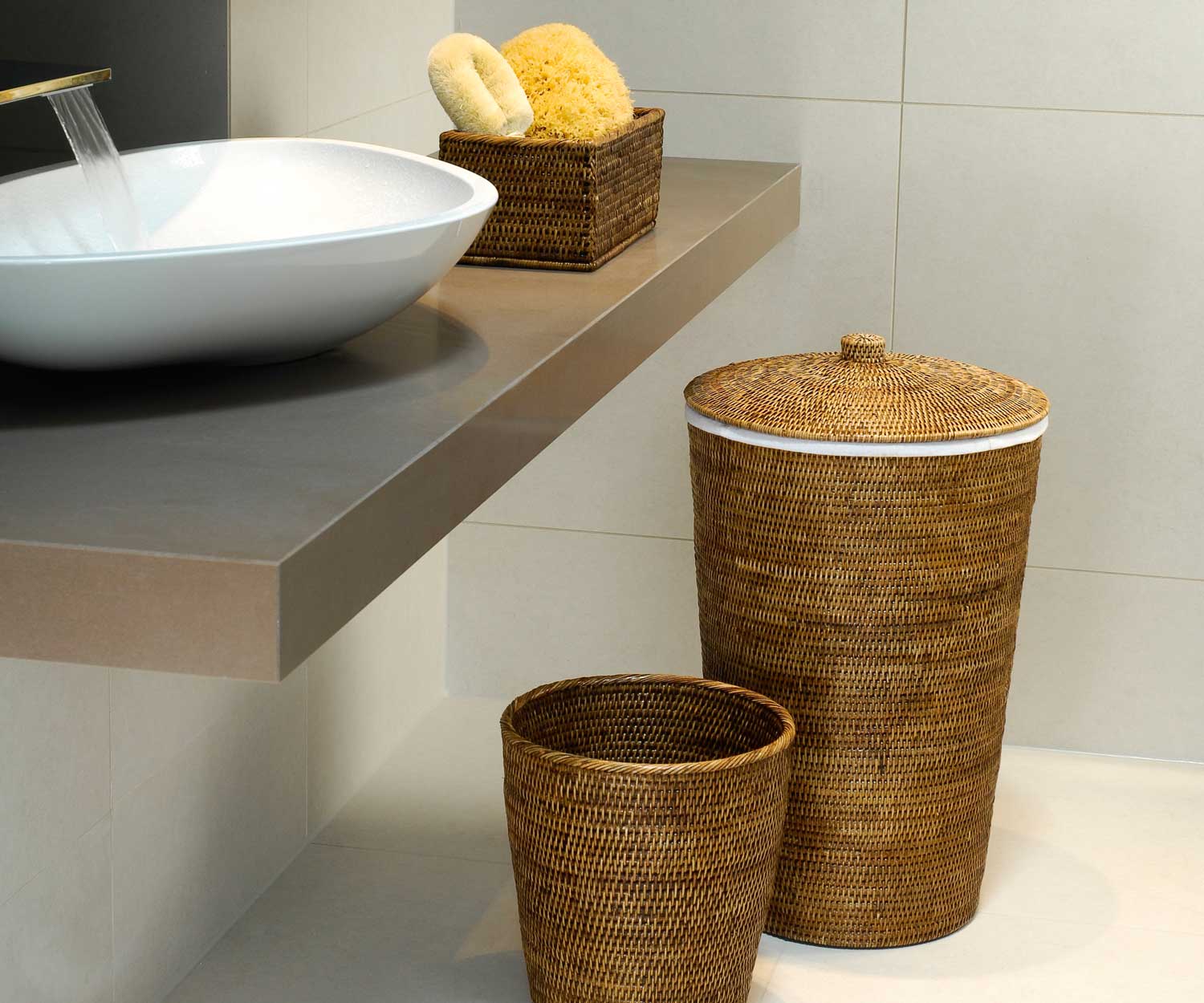 Decor-Walther-Basket-LS1 Serie de ratán de Decor Walther