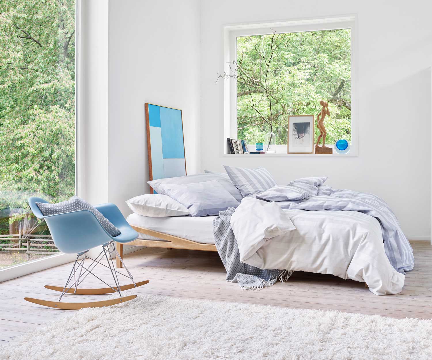 Schlossberg-Bettwaesche-JAMES-gris-blanc Ropa de cama JAMES GRIS/BLANC de Schlossberg │Jacquard