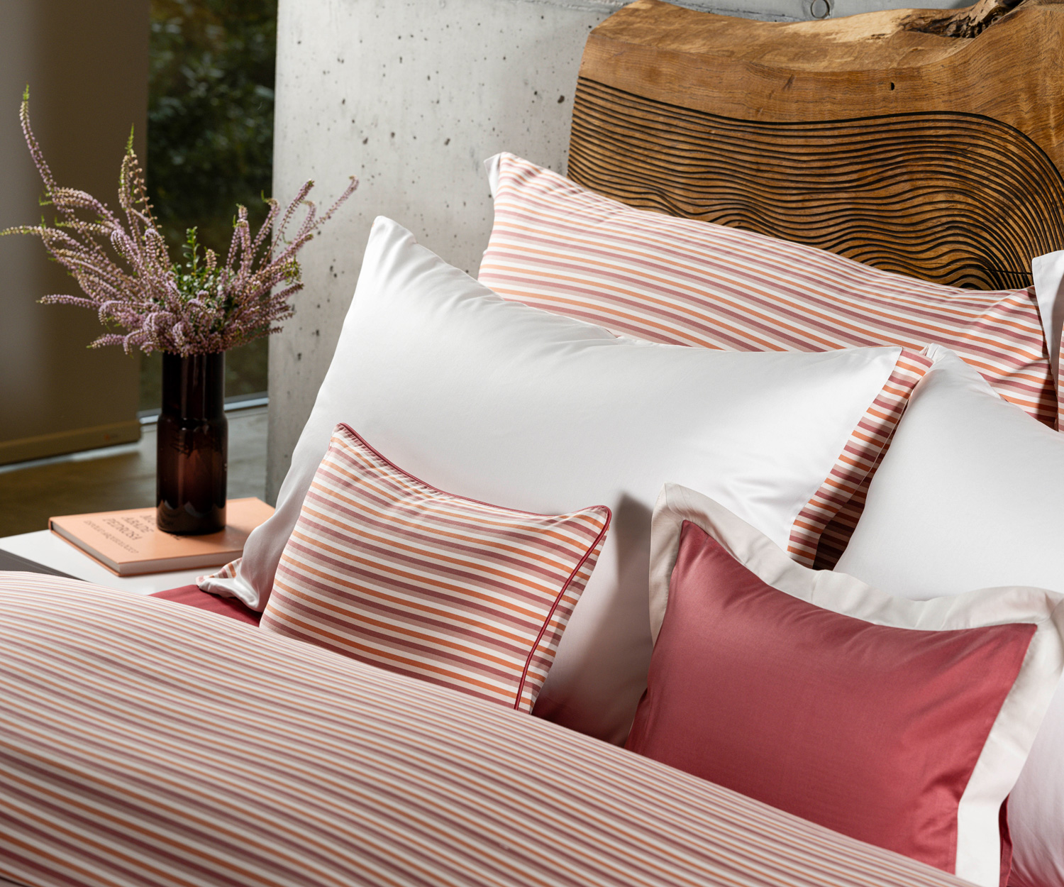 Celso-de-Lemos-BAYA-Bed-Linen Celso de Lemos BAYA Ropa de cama Jacquard con Satén