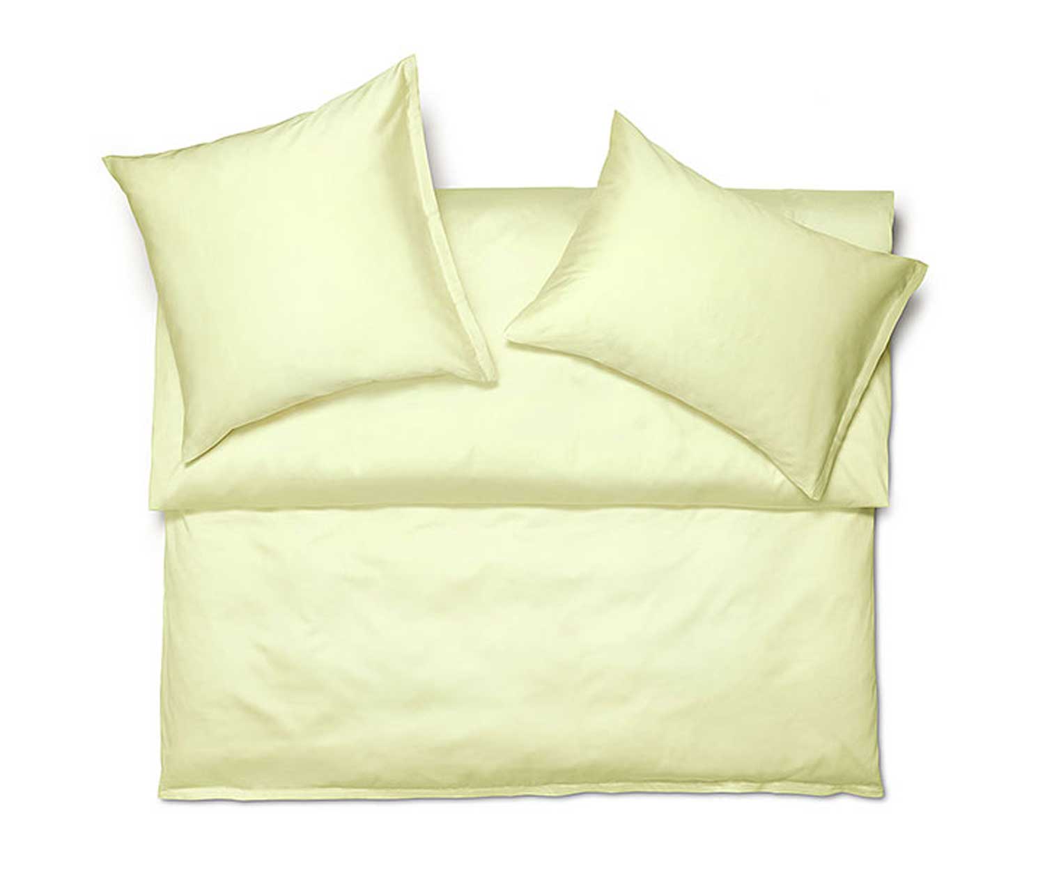 Satin-limette Schlossberg bed linen JERSEY ROYAL LIMETTE