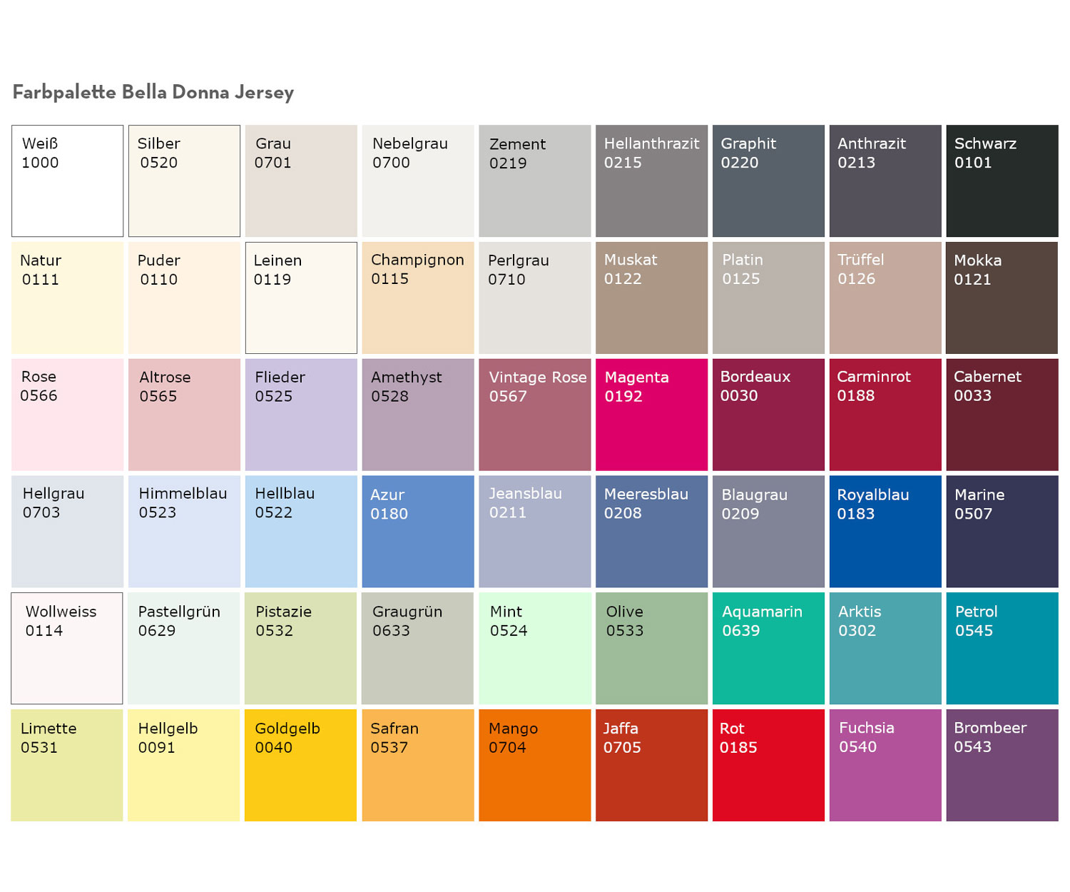 Formesse_Farbpalette_2023_Bella-Donna-Jersey BELLA DONNA colores