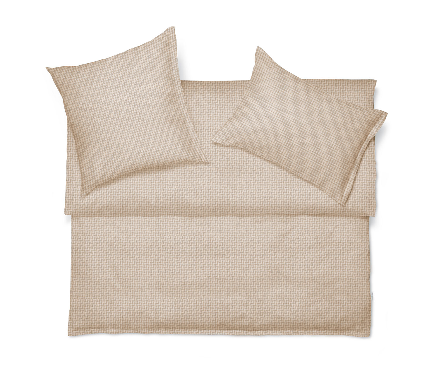 Schlossberg THEO BEIGE bed linen - Flanel
