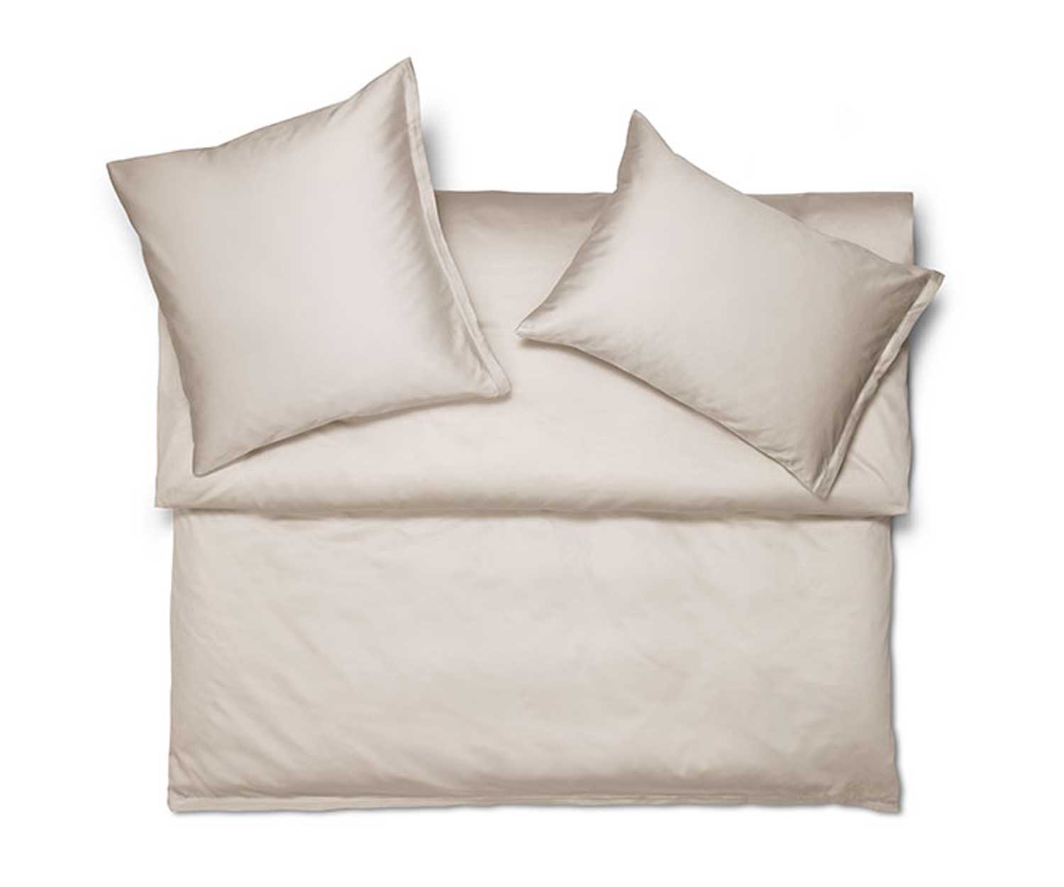 Satin-sable Schlossberg bed linen JERSEY ROYAL SABLE