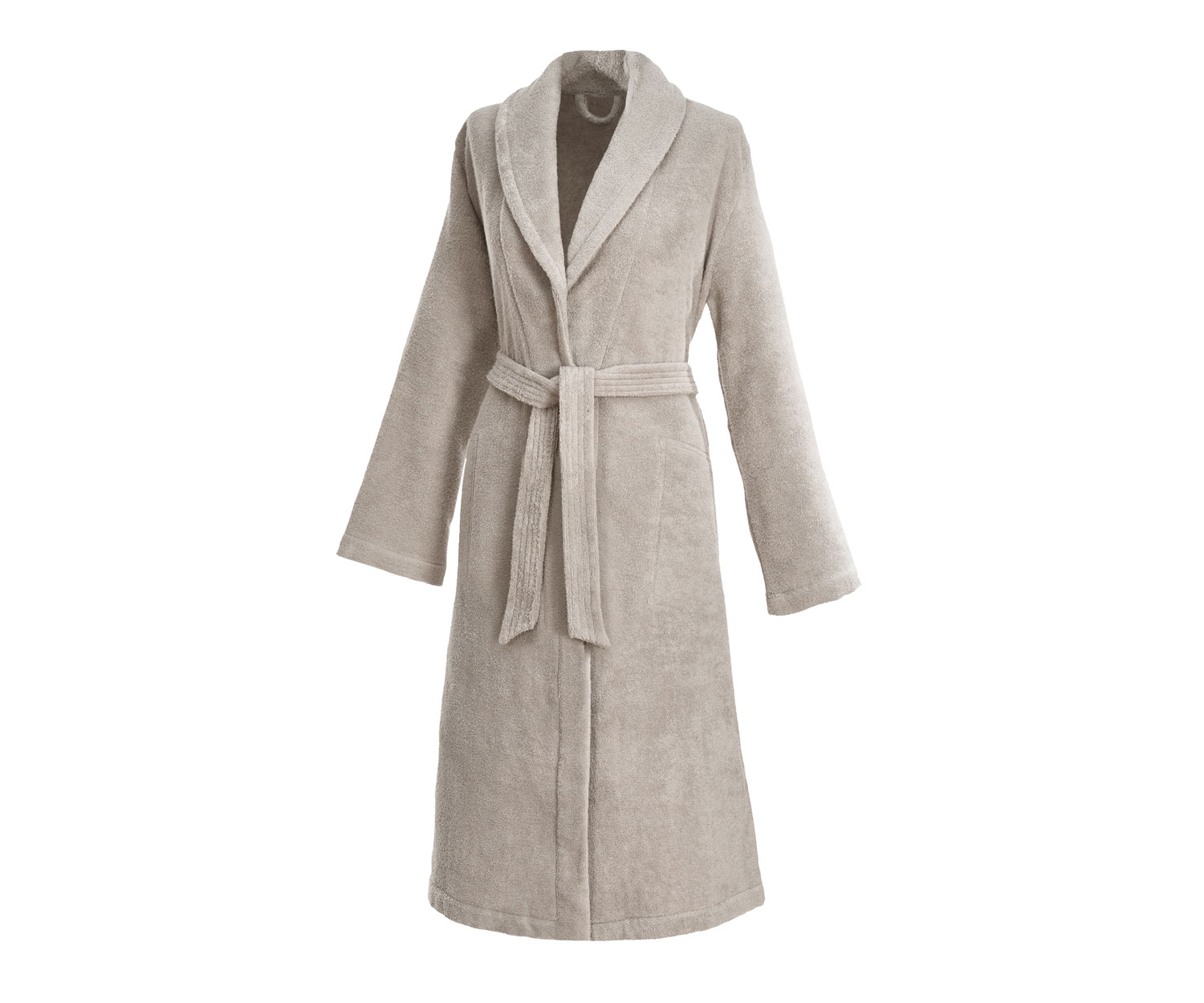 Weseta-Damen-Bademantel-sand-120-cm Albornoz de mujer DREAM ROYAL de Weseta col. sand