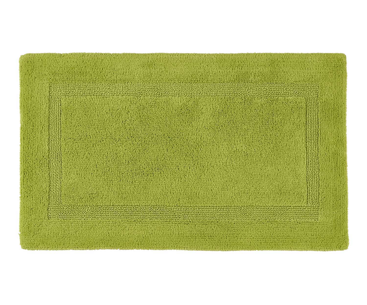 Abyss REVERSIBLE bath rug col. apple green 165