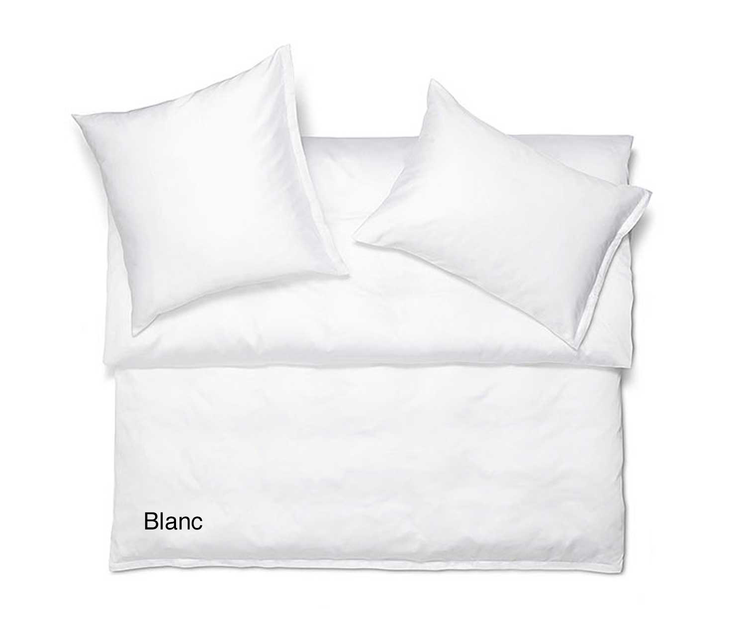 Schlossberg flat sheets SATIN UNI col. Blanc