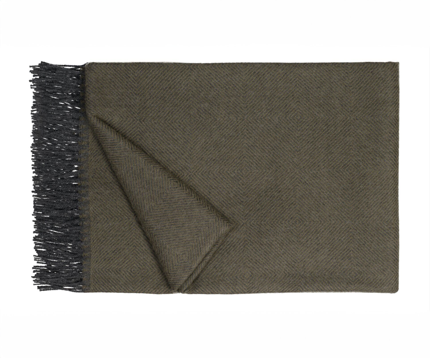 Fischbacher Plaid NOBLE antique green