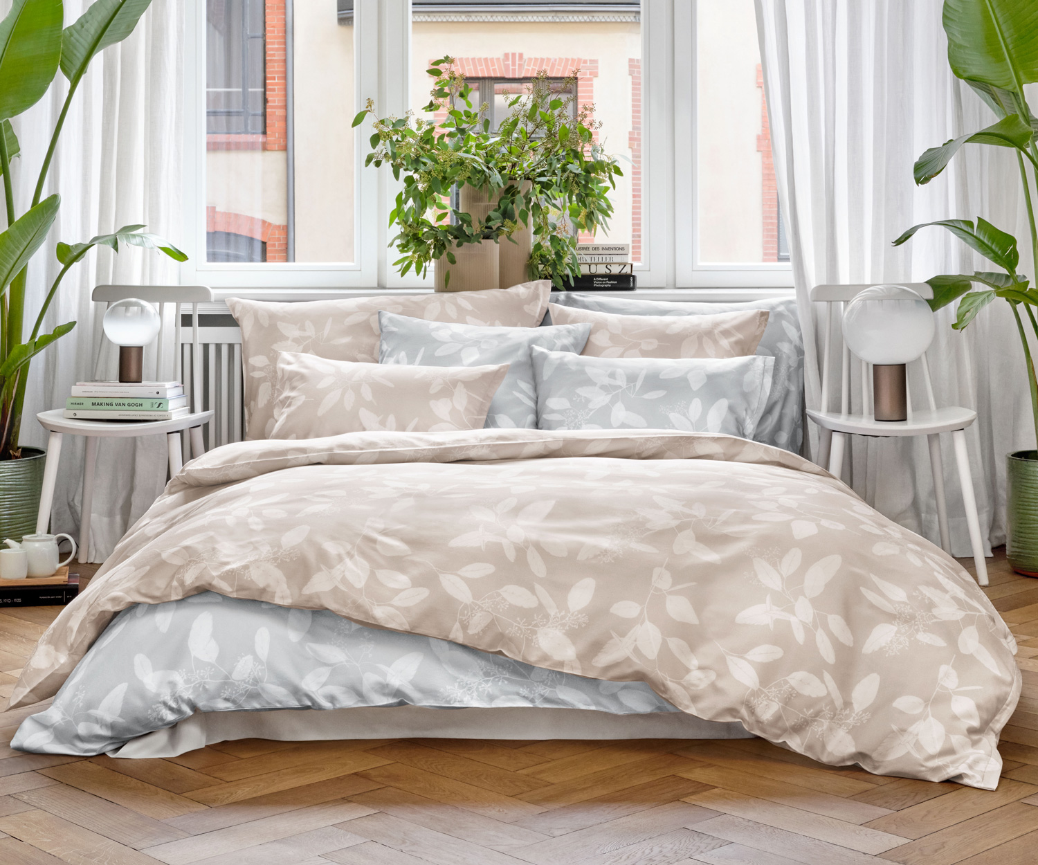 Schlossberg_OMEO_beige-gris Schlossberg OMEO beige ropa de cama de organic satén