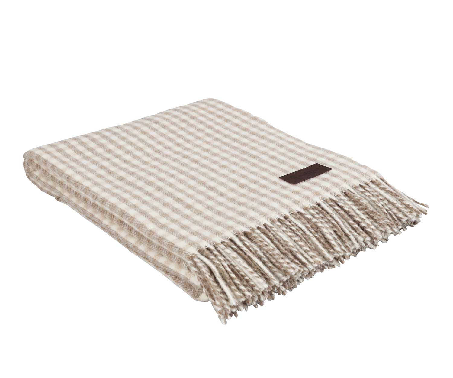 Plaid Maloja col. beige│Eskimo