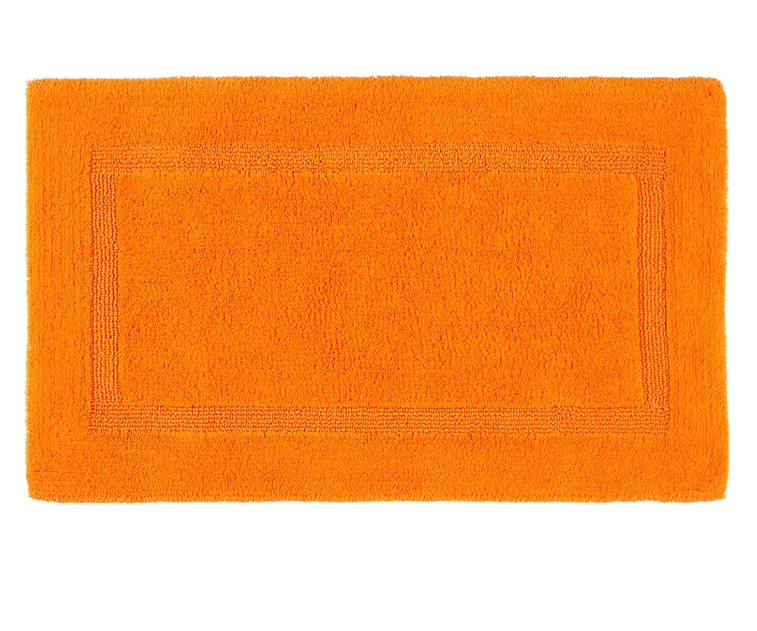 Abyss REVERSIBLE bath rug col. 614 tangerine