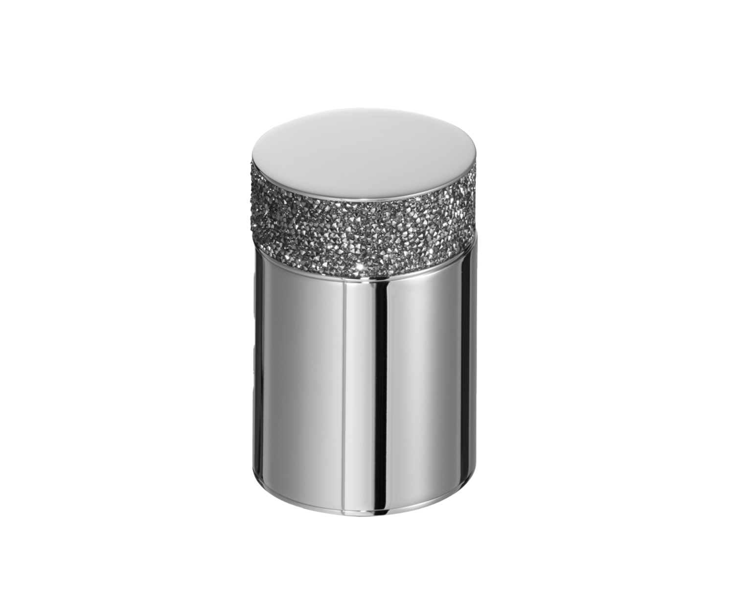 Decor_Walthe_Rocks_Behaelter_0933700_BMD_Chrome Decor Walther ROCKS tumbler with lid chrome