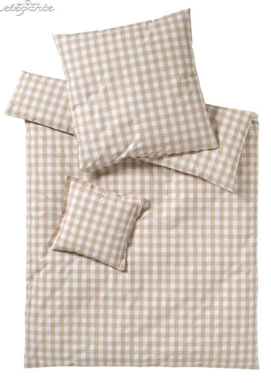 Ropa de cama QUADRO de Elegante col. sand