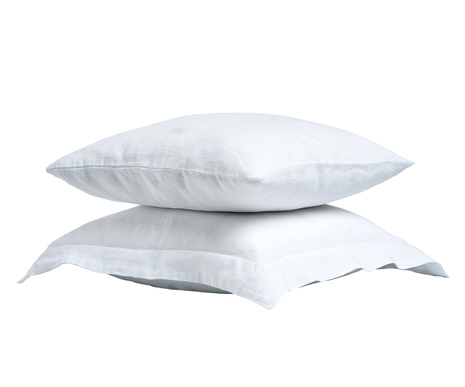 Ropa de cama de lino CYGNA de Genix col. white