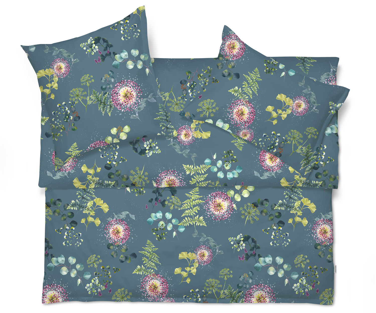 SB_bw_NELE_vert Schlossberg ropa de cama NELE vert