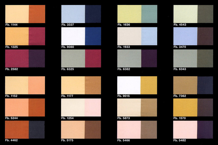 genf_c Graser Bettwäsche GENF - Farbkarte Satin