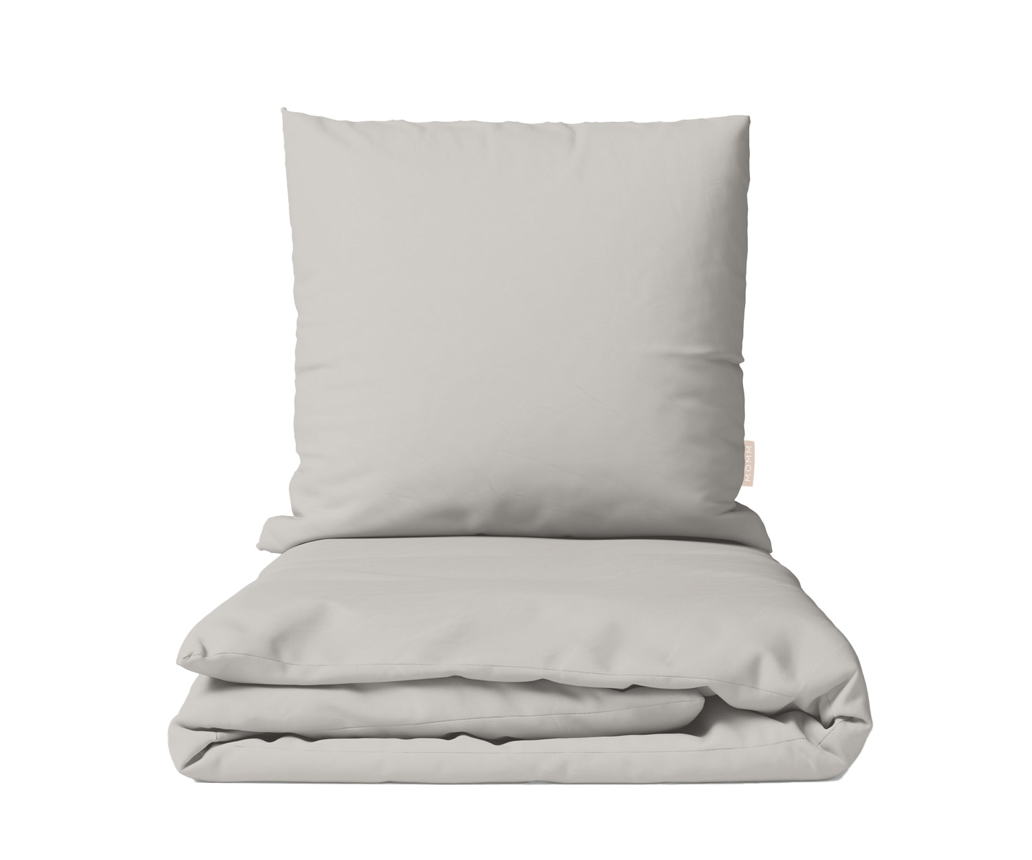 Ropa de cama de percal UNI de Momm - light grey