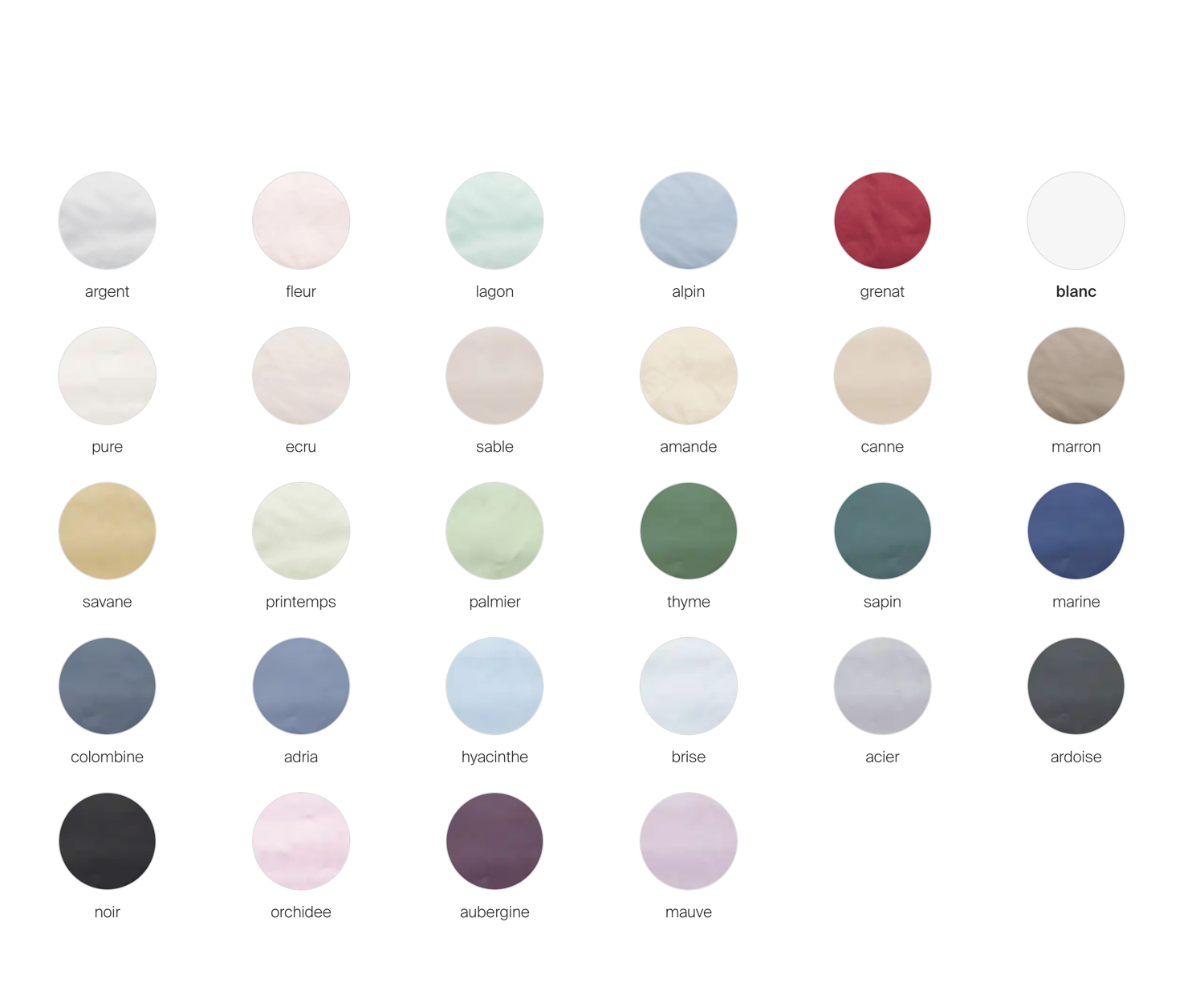 Schlossberg SATIN UNI bed linen - 28 colours