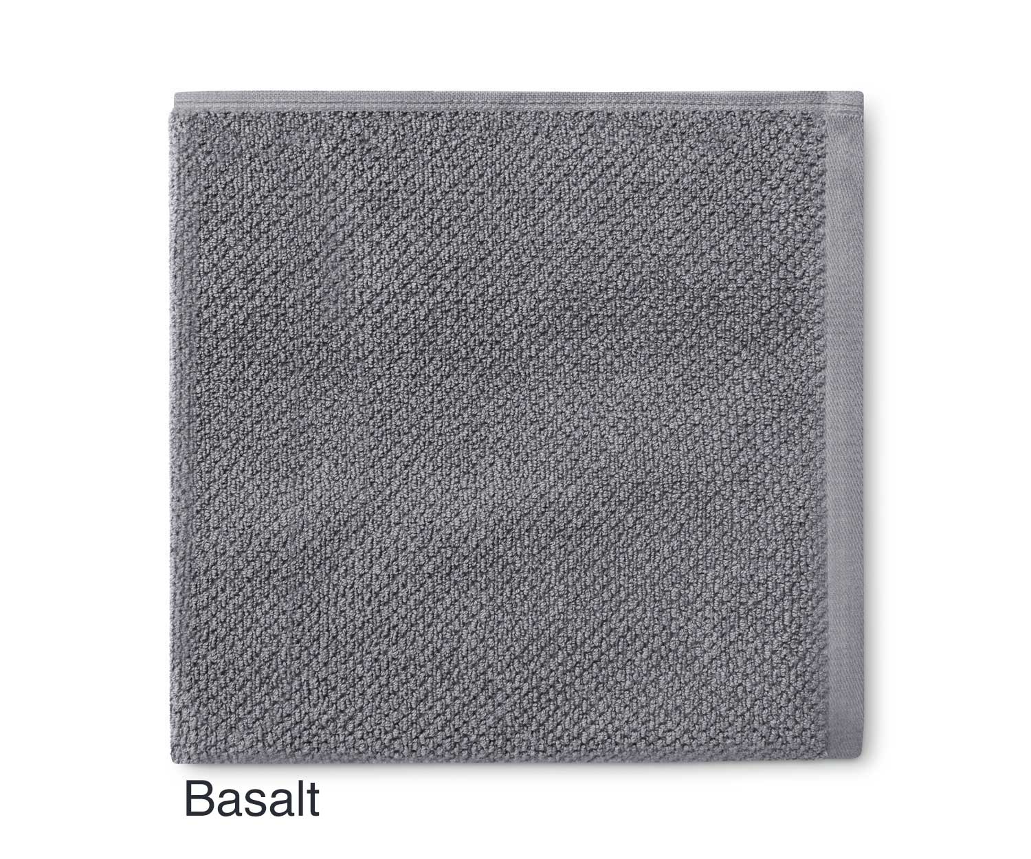 Schlossberg-Handtuecher-NOVA-basalt Toalla NOVA de Schlossberg col. basalt