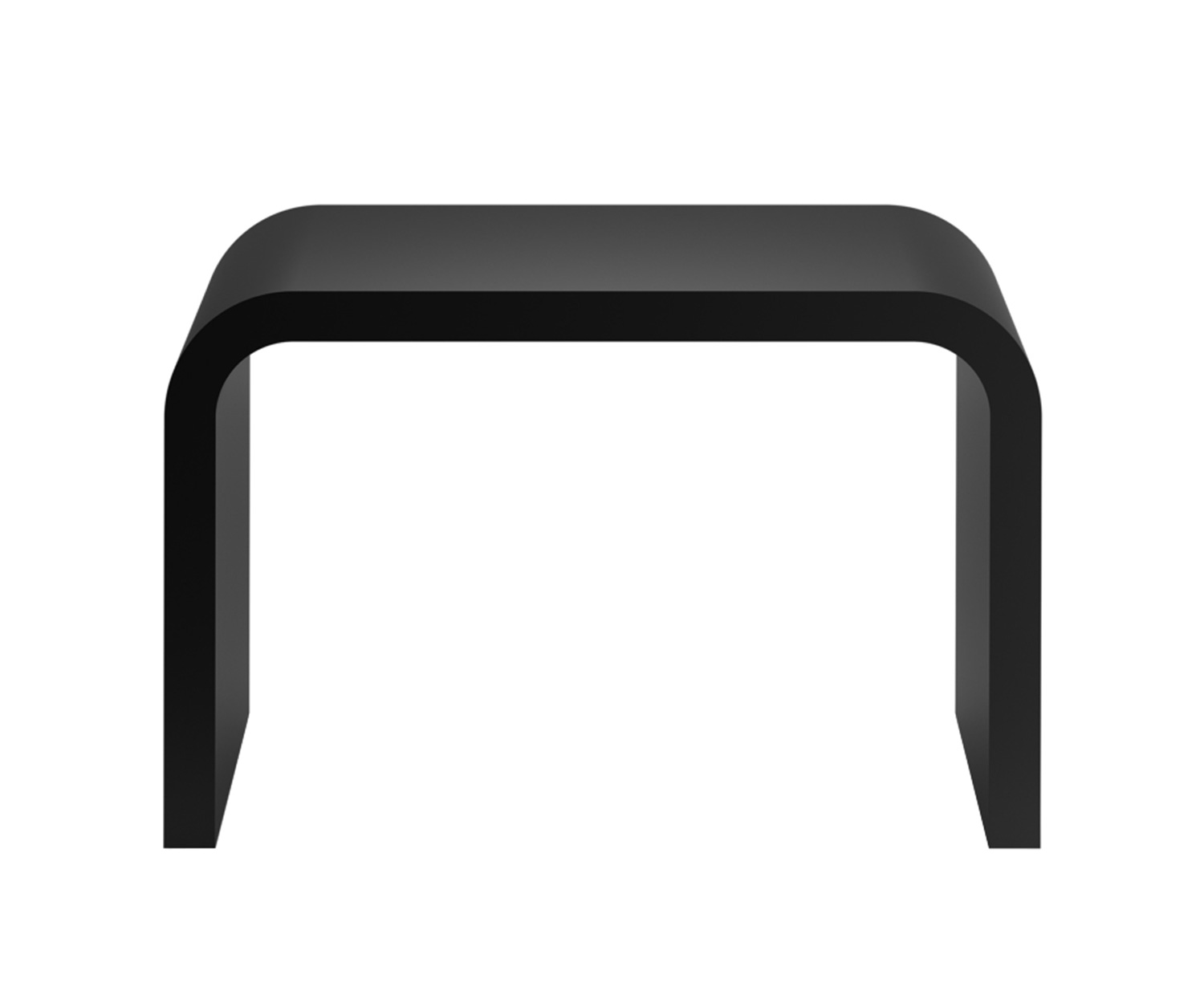 Decor Walther BLACK STONE bath stool Decor Walther BLACK STONE bath stool