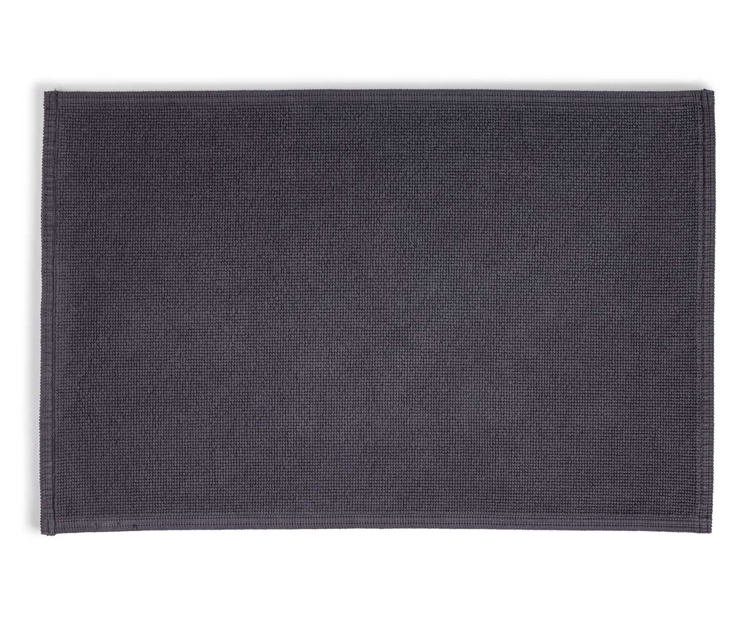 Plain-02-zinn Rhomtuft bath mat PLAIN in 21 colours