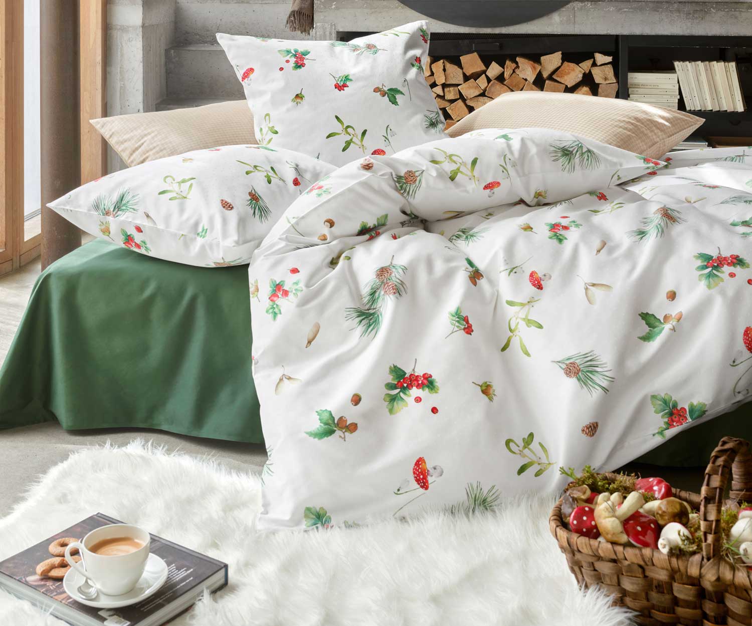 Schlossberg_HAZEL_blanc_Lifestyle Schlossberg HAZEL BLANC bed linen│Sateen