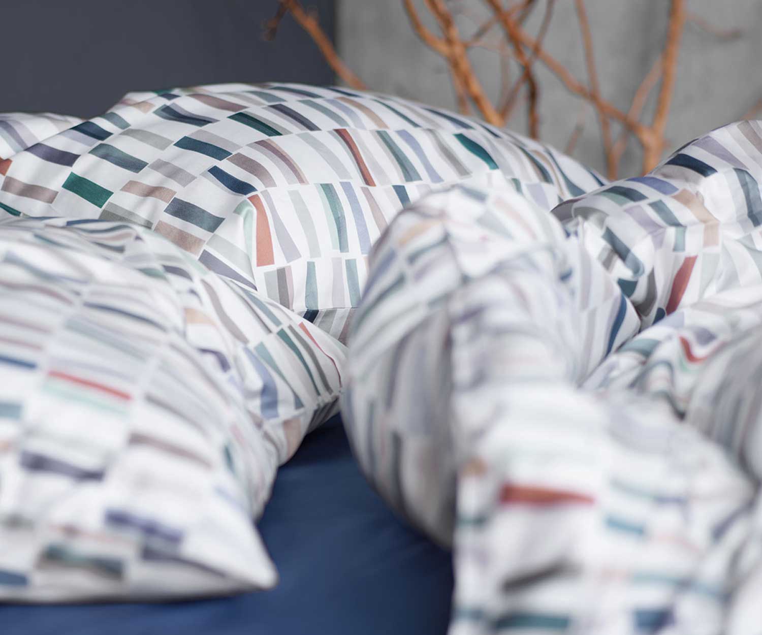 Schlossberg_Bettwaesche_Vito_Detail Schlossberg VITO BLANC bed linen - Sateen