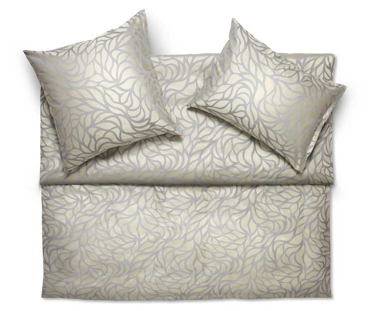 Ropa de cama RAMI BEIGE de Schlossberg - Jacquard Deluxe