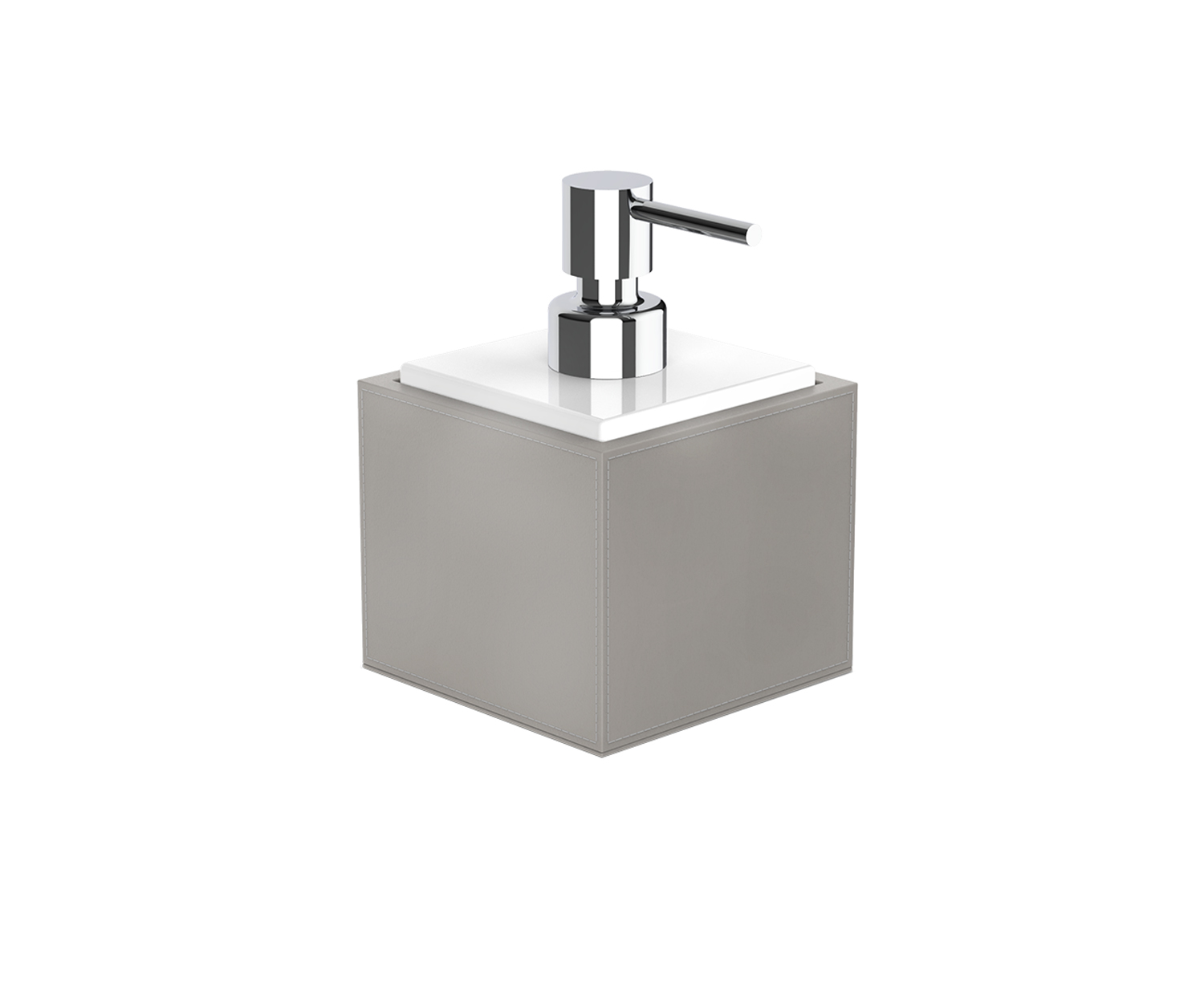 Decor_Walther_Seifenspender_Brownie_0937149_taupe_white_chromeG14TRPLSgIewT Decor Walther BROWNIE Seifenspender - 4 Farben