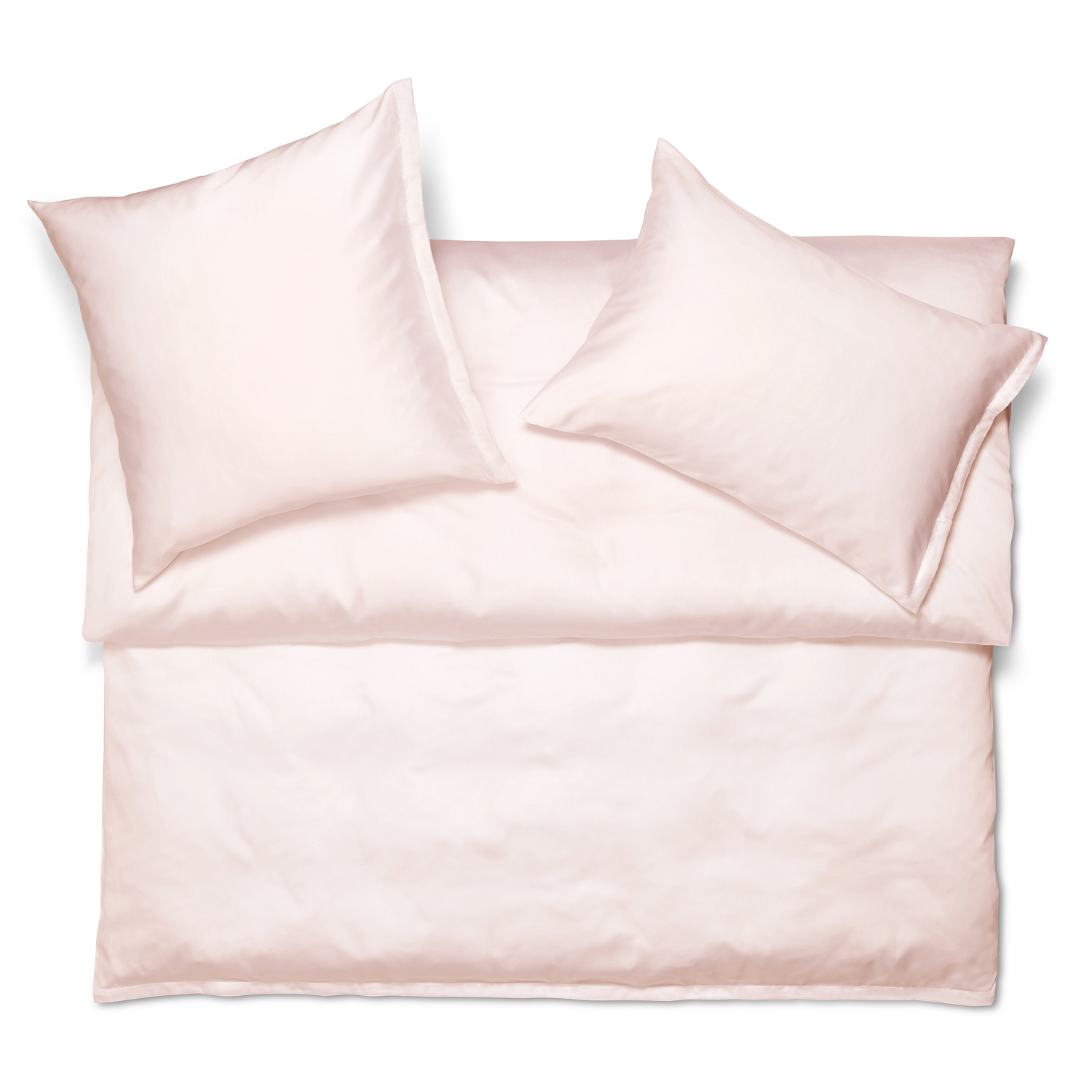 Schlossberg SATIN UNI bed linen - col. fleur