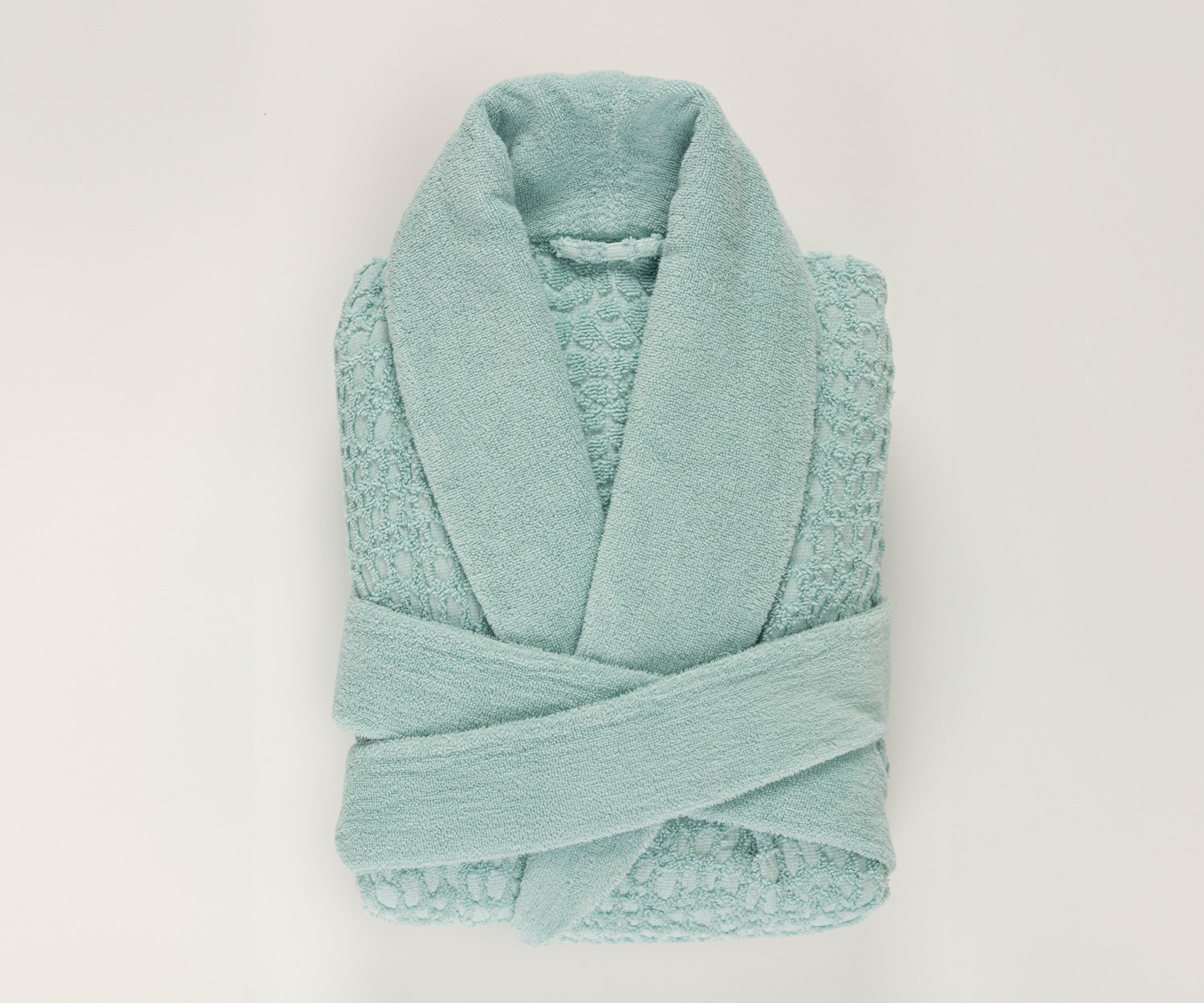 Abyss_LODGE-ROBE-235 Albornoz Abyss LODGE con cuello chal col. 235 ice