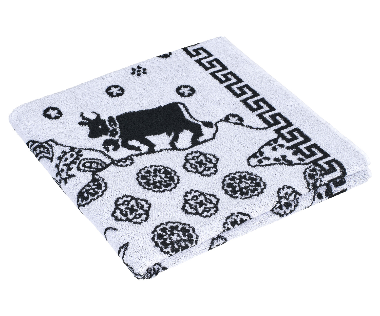 weseta_chueli_badetuch_weiss Weseta CHUELI toallas col. 0113 white-black