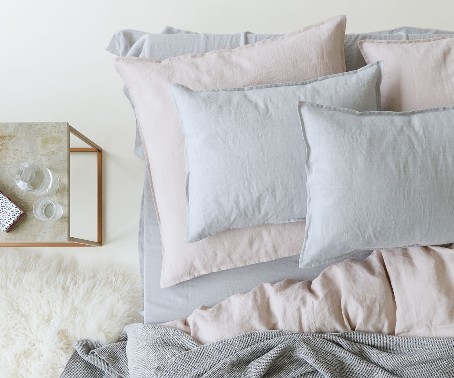 Thirteen_Mileu_Quer Decode by Luiz Bettwäsche SIXTEEN - Leinen