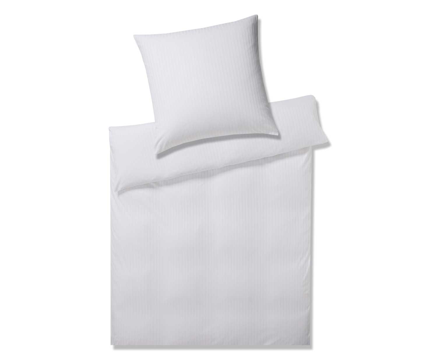 Elegante-Bettwasche_3507-0Frei Ropa de cama SOLID STRIPE de Elegante col. white