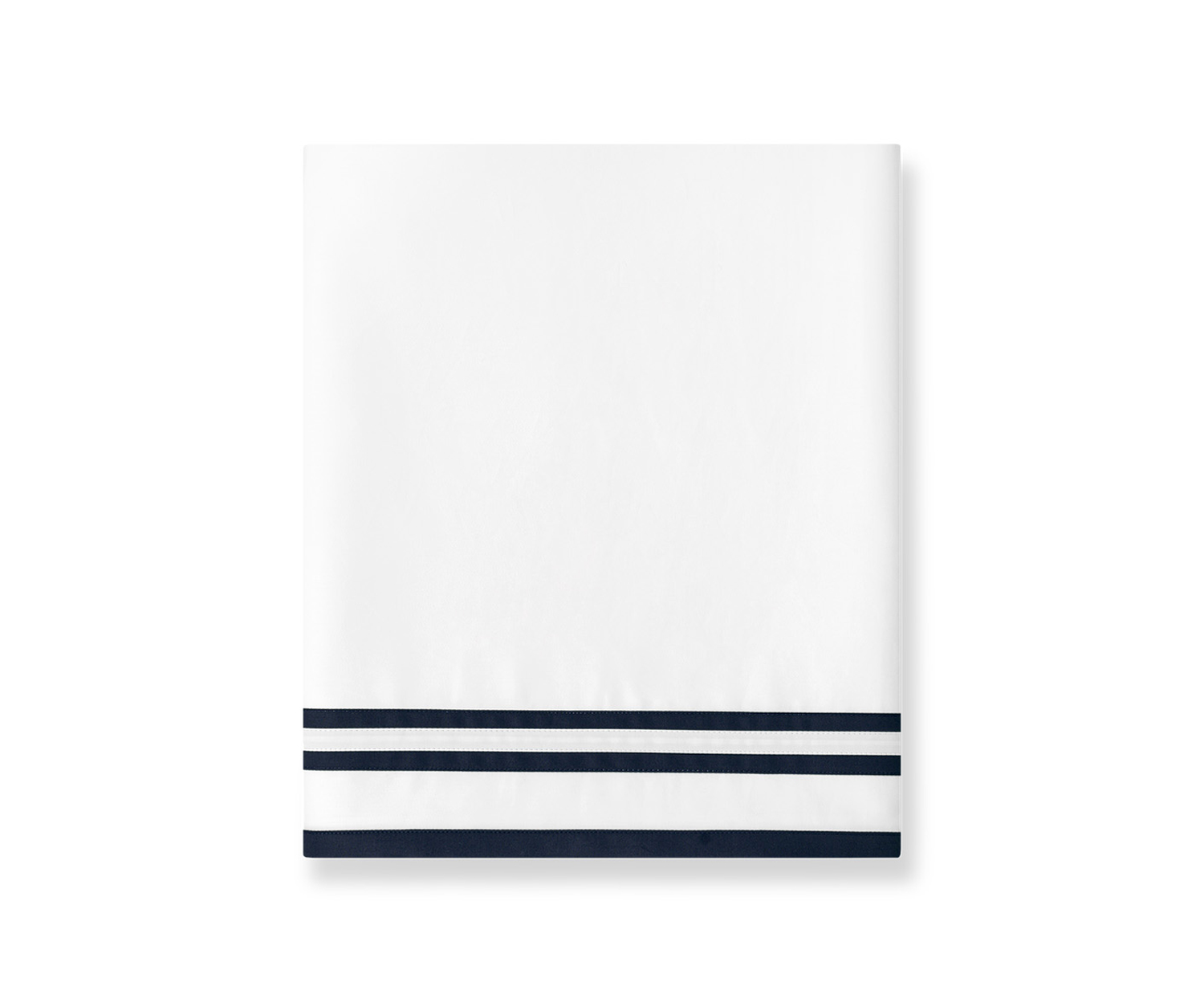 Amalia-Bettwaesche-Sonata-midnight-Sheet Ropa de cama Amalia SONATA col. blanco / medianoche