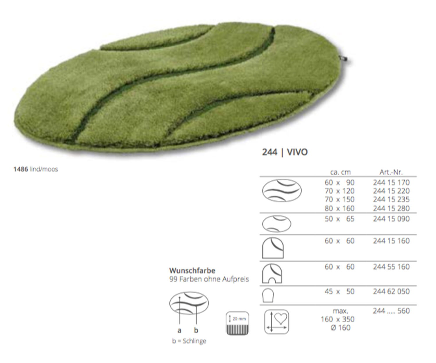 Rhomtuft-Badteppich-Vivo-DetailsV0aR88yEab4hE Rhomtuft bath rug VIVO - Details