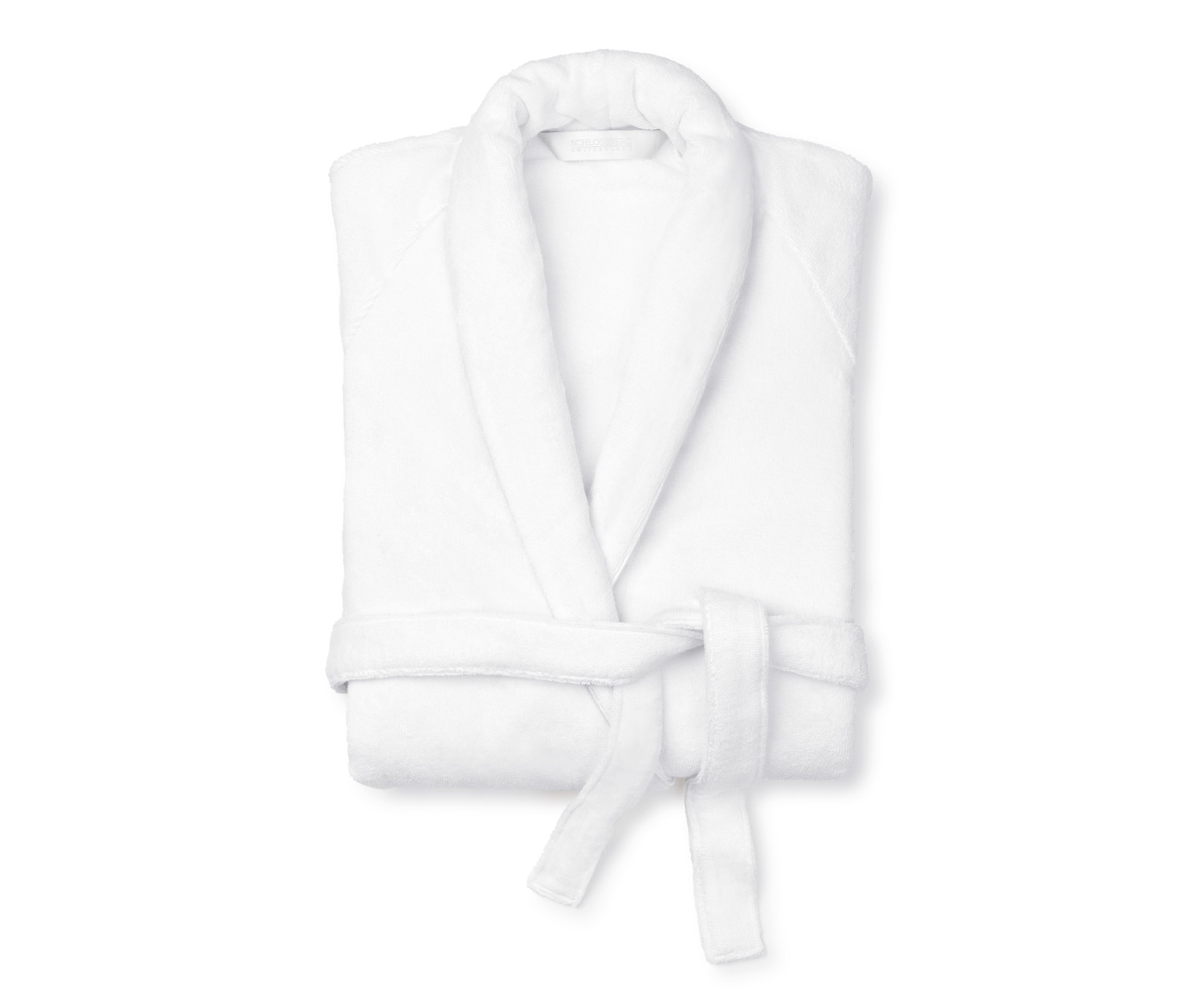 Bademantel-Coshmere-blanc Albornoz COSHMERE BLANC de Schlossberg