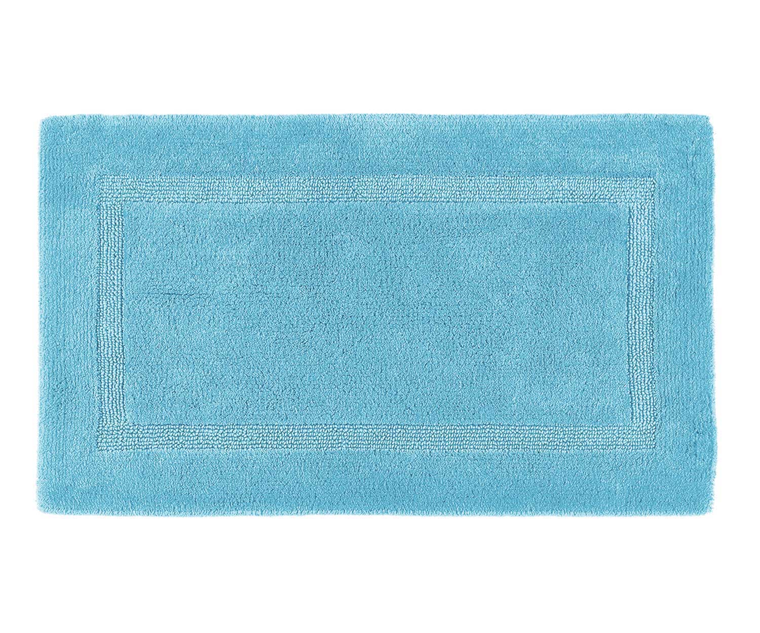 Abyss REVERSIBLE bath rug col. 370 turquoise