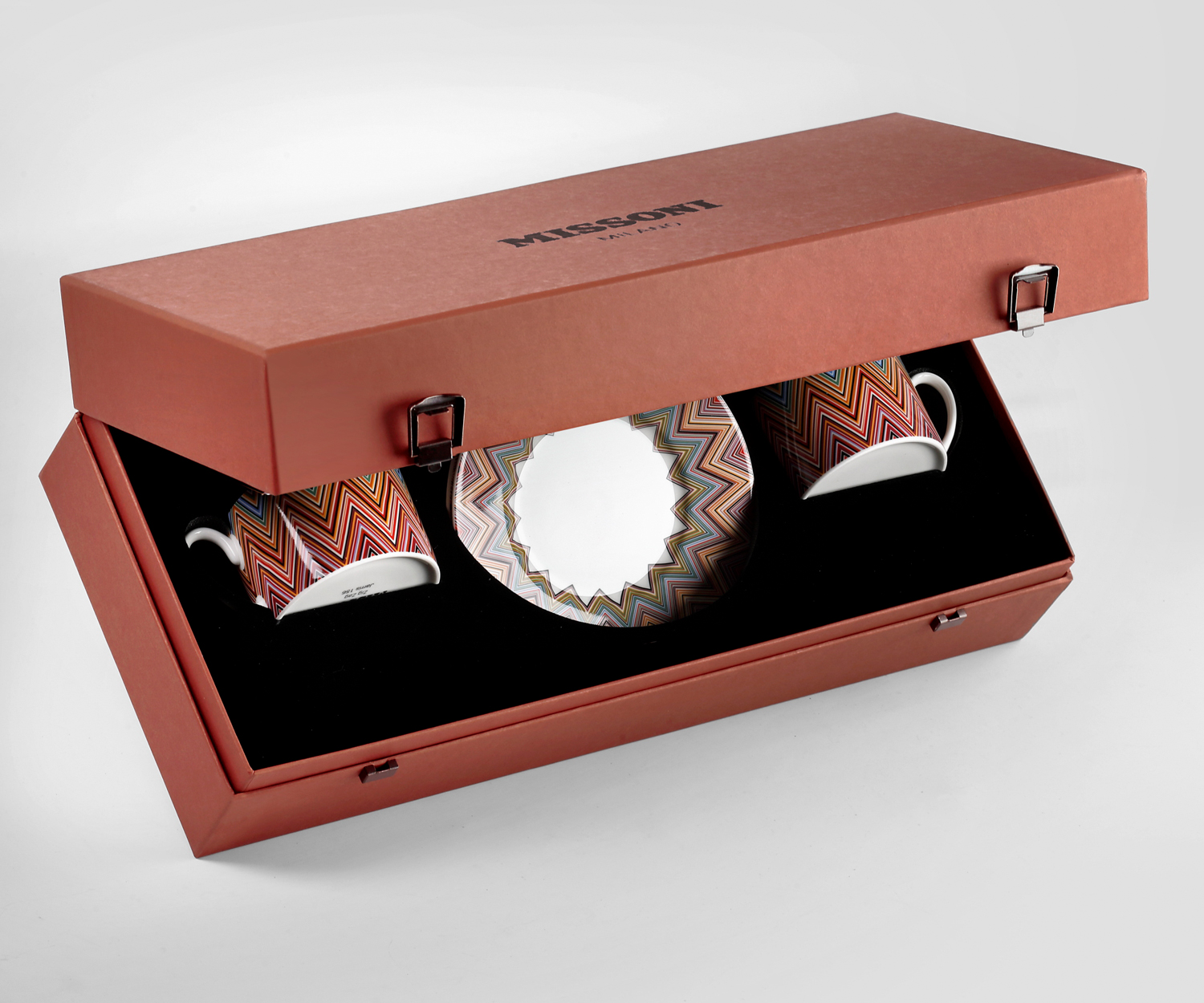 Missoni JARRIS 156 taza de té Luxury-Box-Set-2-pcs