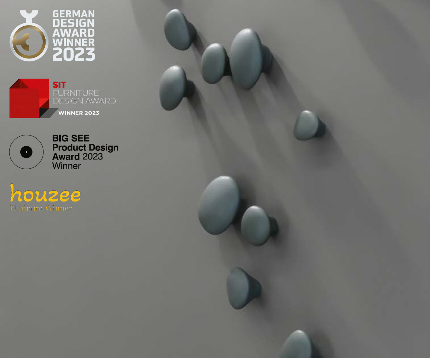 maomi-Handtuchhalter Toallero / perchero de Maomi