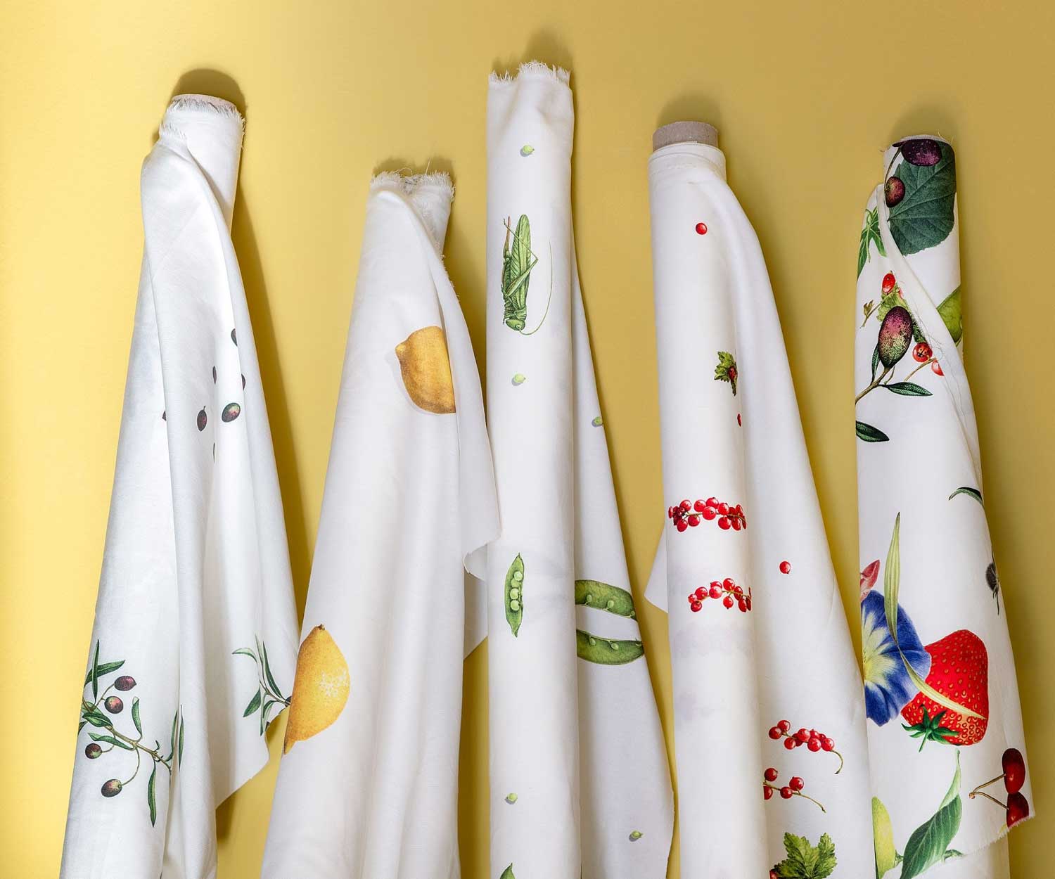 Fischbacher_Garden_Party_Mix_Marc_Leopold Colección Garden Party OLIVE de Fischbacher