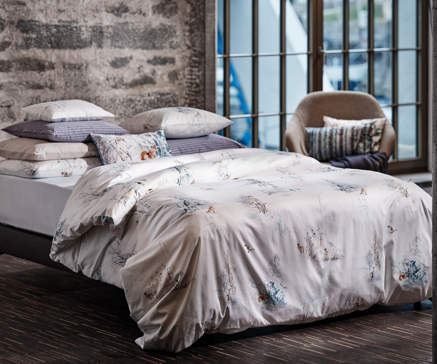 Fischbacher bed linen FINJA satin