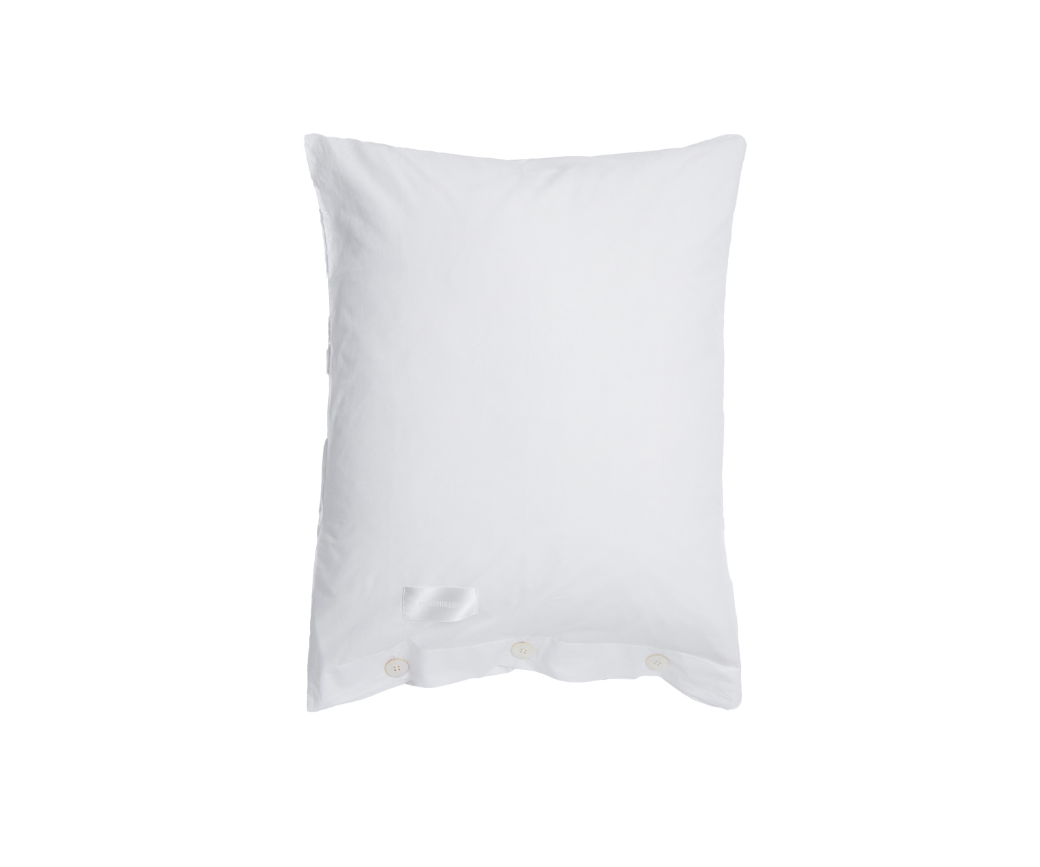 Funda de almohada MOTHER POPLIN de MAGNIBERG col. White