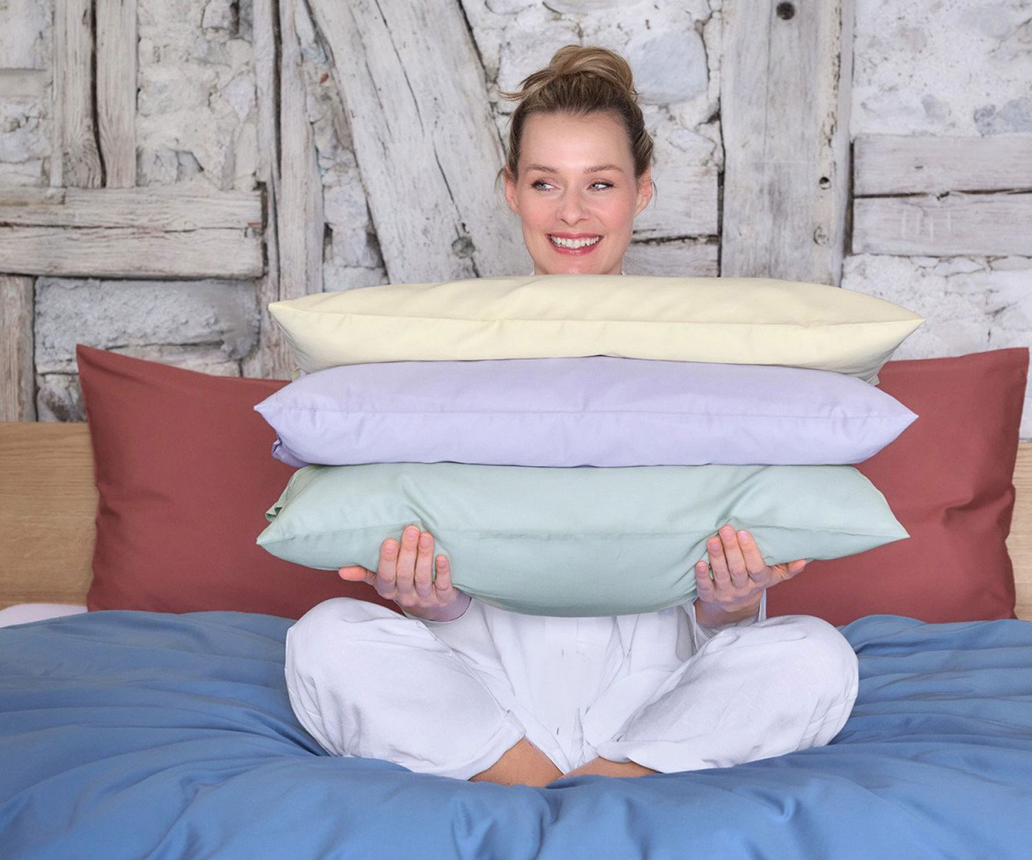Ropa de cama Fischbacher SATIN UNI - nuevos colores
