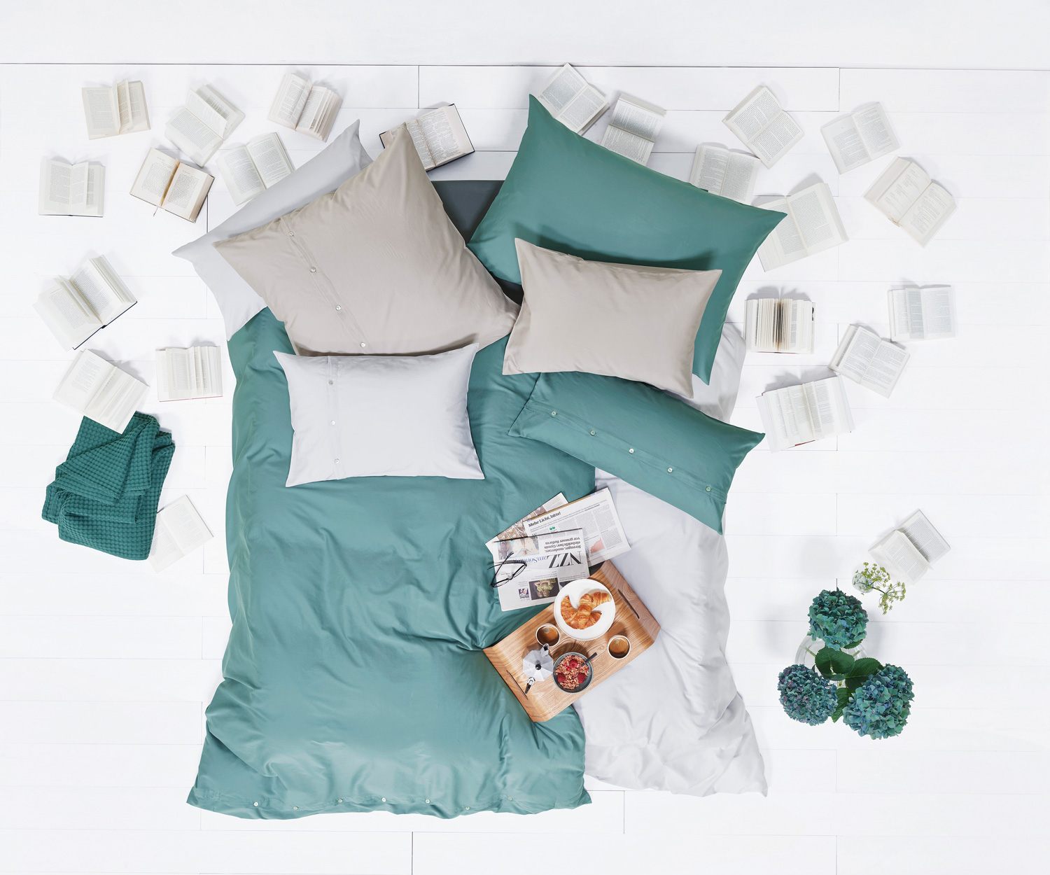 Schlossberg Somnia JOY bed linen - forest