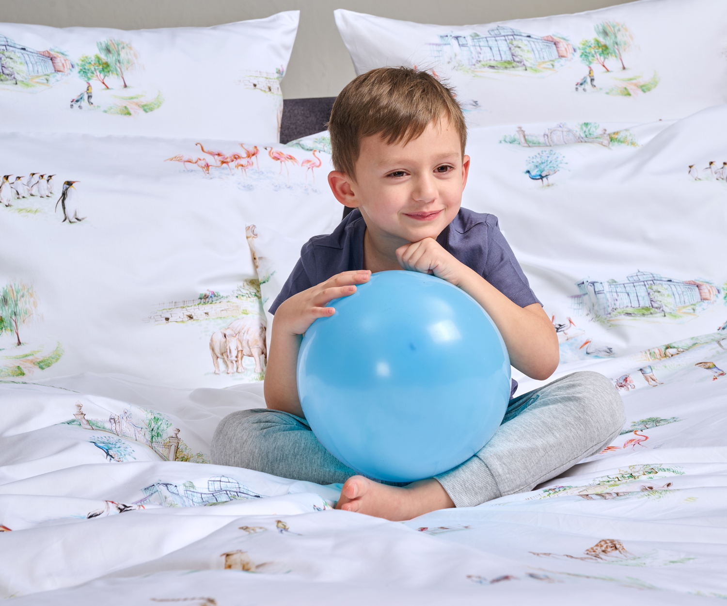 Fischbacher SATIN ZOO – Ropa de cama de lujo inspirada en el mundo animal