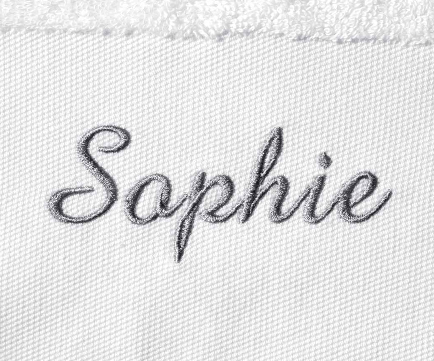 Embroidery motif H - Name (font: Amazon)